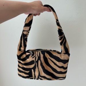 Lolita Jade leopard fuzzy bag